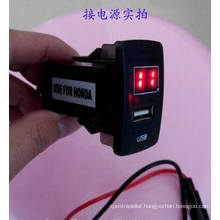 Hot! for Toyota / Honda USB Charger with Voltmeter